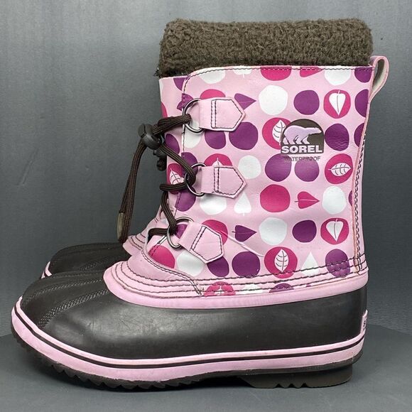 Sorel Fur Lined Waterproof boots women size 6 - Picture 1 of 8